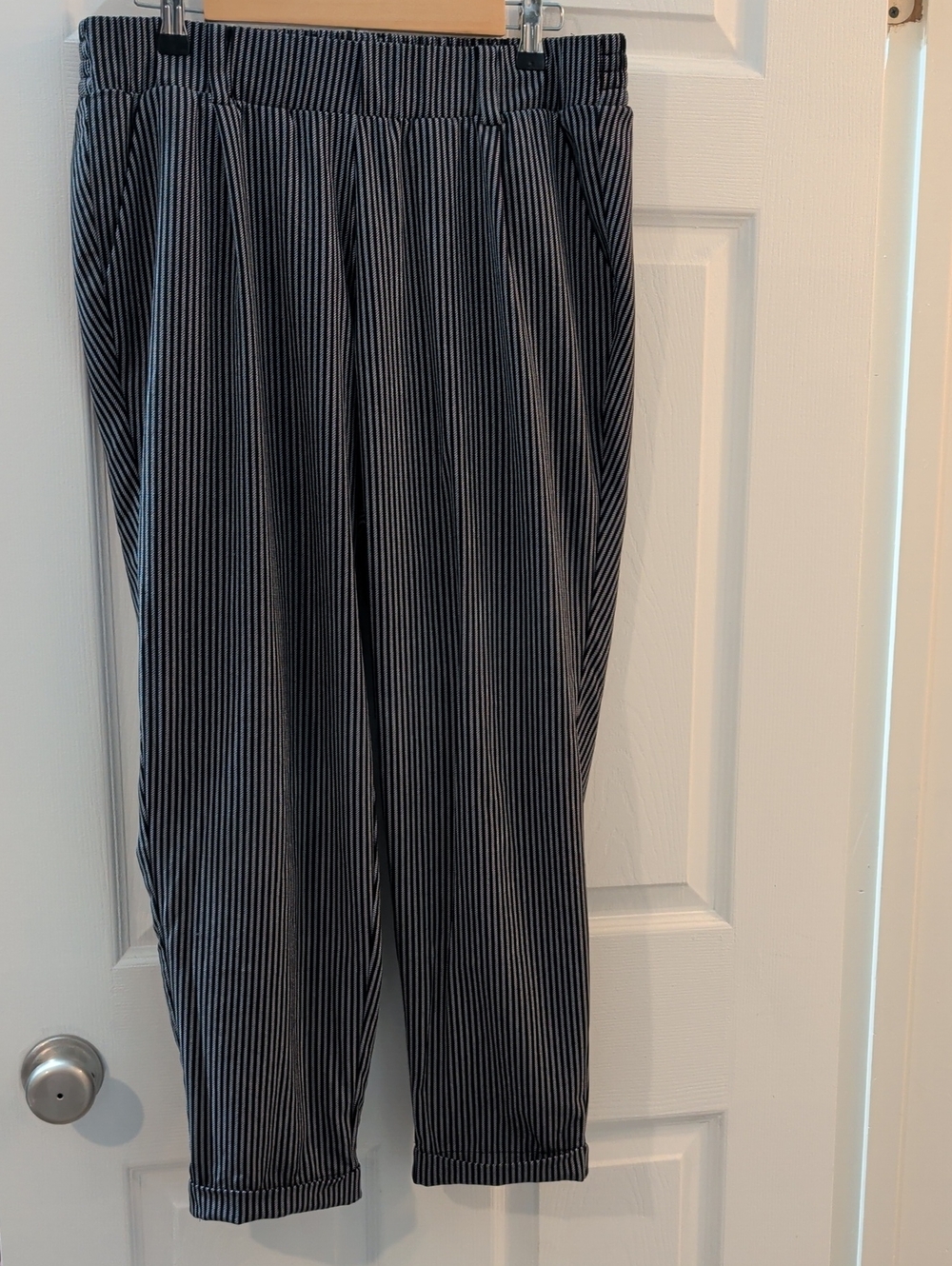 torrid Black and White Pinstripe